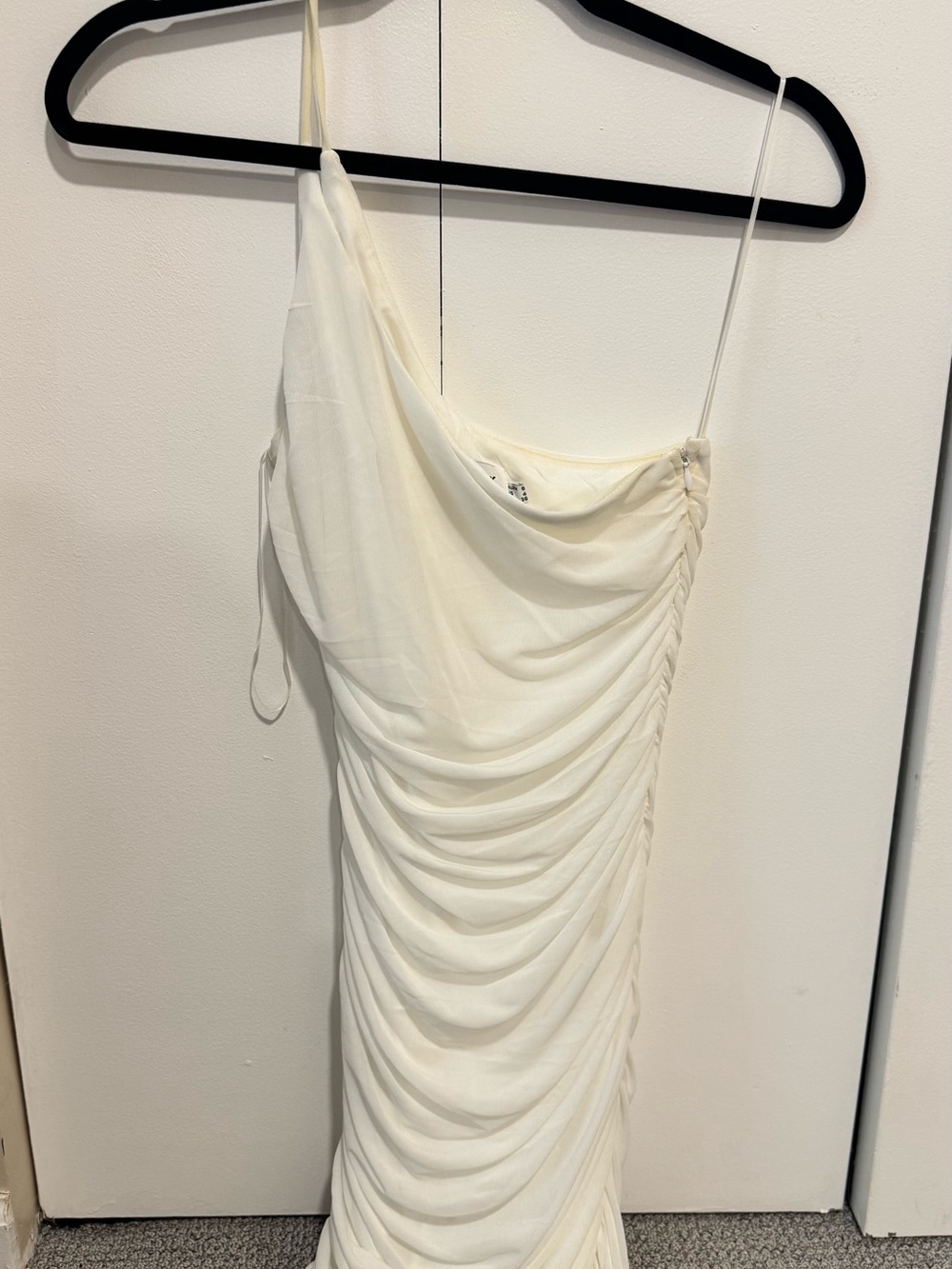 Princess Polly one shoulder white dress